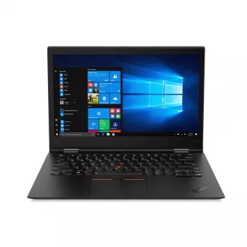 Laptop convertibil 2-în-1 Lenovo ThinkPad X1 Yoga (generația a 2-a) 14 inch FHD Touch, Intel Core i5-7300U, 8 GB RAM, 256 GB SSD, Linux Mint, tastatură germană, grad A4
