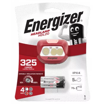 Lanternă frontală ENERGIZER HDL20 3AAA 325 lm