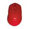 Mouse LOGITECH M330 Silent Plus roșu