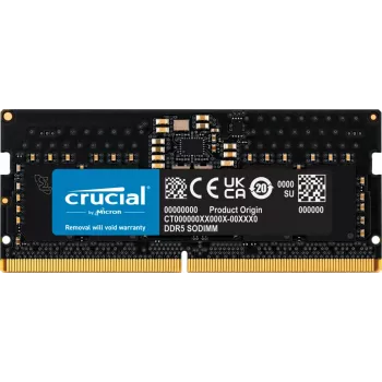 Memorie MICRON / CRUCIAL 8 GB DDR5-4800 SODIMM (CT8G48C40S5)