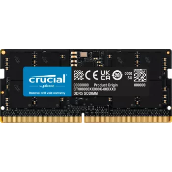 Crucial CT16G56C46S5 SO-DIMM, 1x 16 GB, DDR5, 5600 MHz, CL46, 1.1 V