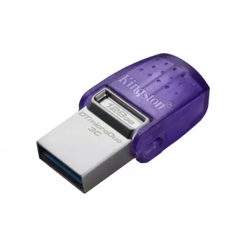Kingston Technology DataTraveler 128 GB microDuo 3C 200MB/s dual USB-A + USB-C