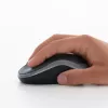 Mouse Logitech M185 fără fir roșu