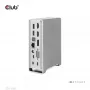 Docking station CLUB3D CSV-1568 carcasă metalică USB Gen2 Type-C USB Gen2 Type-A HDMI DP VGA RJ45 120W