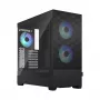 Carcasă PC FRACTAL DESIGN Pop Air RGB Black TG Clear Tint