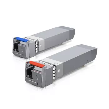 Ubiquiti UACC-OM-SM-1G-S-2 1G BiDi Single-Mode SFP Module, LC Simplex, 3 km, 2-Pack