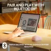 Mouse silențios LOGITECH M240 - Bluetooth - roz