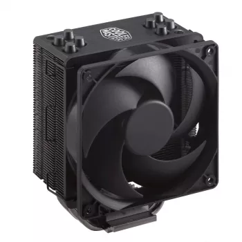 Cooler Master Hyper 212 Black RR-S4KK-25SN-R1 cooler CPU cu aer, ventilator de 120 mm, 4 heatpipe-uri, AM4/AM5/LGA1700, negru