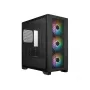 Carcasă Cooler Master Elite 301 ARGB Mini Tower, neagră, cu fereastră, 3 ventilatoare ARGB de 120 mm