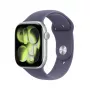 Smartwatch APPLE Watch Series 11 GPS 46 mm carcasă din aluminiu argintie cu curea Sport Purple Fog M/L