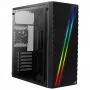 Carcasă Aerocool Streak Midi Tower neagră
