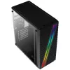 Carcasă Aerocool Streak Midi Tower neagră