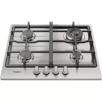 Plită încorporabilă Whirlpool TGML 661 IX R oțel inoxidabil 58 cm gaz 4 zone