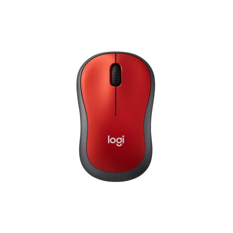 Mouse wireless Logitech M185 roșu