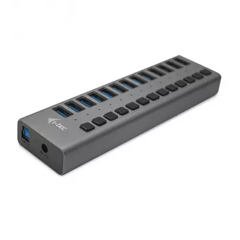 HUB de încărcare i-tec USB 3.0 13 porturi + adaptor de alimentare 60 W