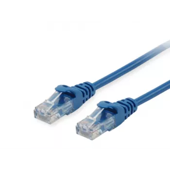 Cablu patch Equip Cat.6A RJ-45 U/UTP, 7,5 m, albastru