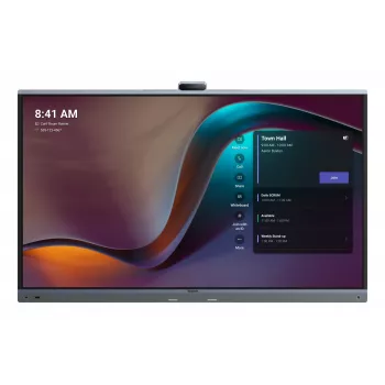 Monitor interactiv Yealink MeetingBoard 75 Pro/MB75Pro-A02, 190,5 cm (75 inch), 400 cd/m², 3840 x 2160 pixeli, 1200:1, 60 Hz, Android