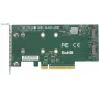 SUPERMICRO placă riser PCI-e low profile suportă 2x modul M2 (aoc-slg3-2m2-o)