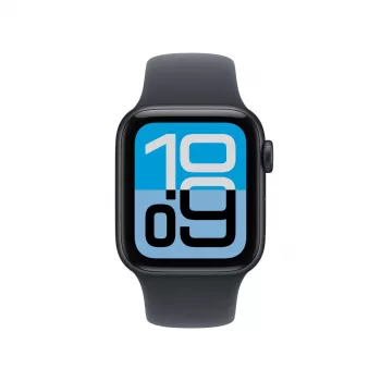 APPLE Watch SE 3 GPS 40mm carcasă din aluminiu Midnight cu brățară sport M/L - Midnight