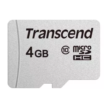 Card micro SDHC TRANSCEND 300S 4 GB UHS-I U1 fără adaptor