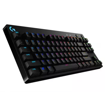 Tastatură gaming mecanică LOGITECH G PRO neagră Qwerty Pan Nordic