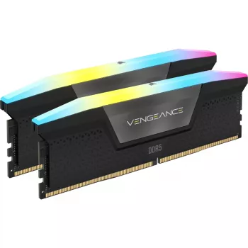 CORSAIR memorie 48 GB DDR5 (2x24gb) DRAM 6000mt/s CL36 kit memorie Vengeance RGB negru