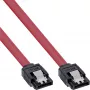 Cablu InLine SATA 6Gb/s cu cleme de blocare 0,3 m