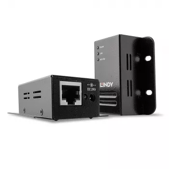 Prelungitor USB 2.0 Cat.6 Lindy 50 m, emițător și receptor de rețea