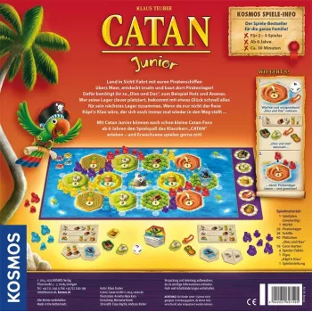 Kosmos 697495 Catan Junior joc de societate, strategie, de la 10 ani