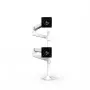 ERGOTRON LX Dual Stacking Arm, stâlp înalt (alb)