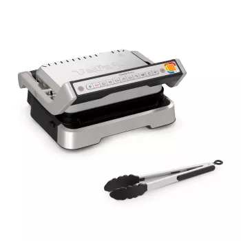 Grătar de contact Tefal OptiGrill 2in1 GC773D oțel inoxidabil 2100 W