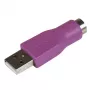 Adaptor tastatură PS/2 la USB de schimb StarTech.com - F/M, USB A, PS/2, violet