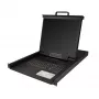 Consolă KVM rack StarTech.com 8 porturi cu cabluri de 1,8 m - switch KVM integrat cu monitor LCD de 19 inch - sertar KVM LCD 1U complet echipat - OSD KVM - durabil, MTBF 50.000 ore - suport USB + VGA