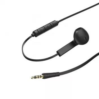 Cască Hama Advance cu fir In-ear apeluri/muzică negru