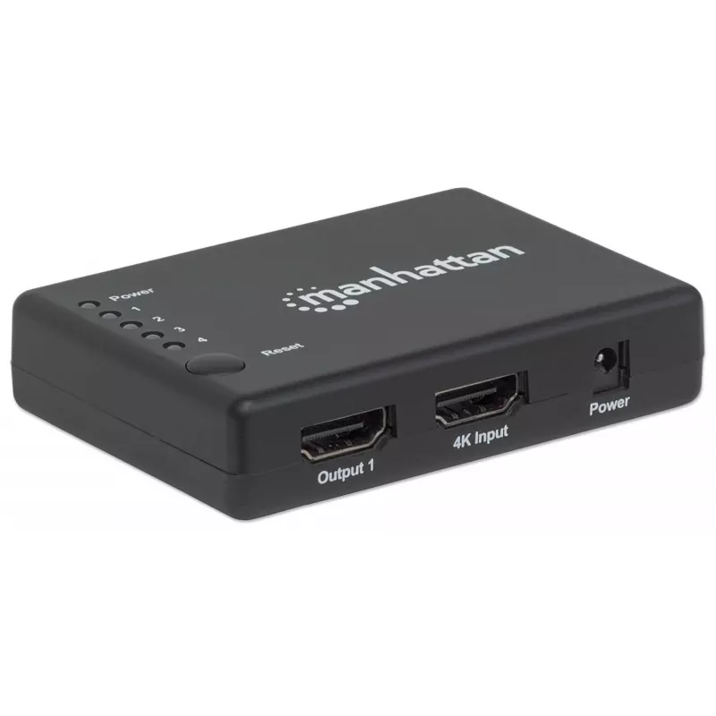 Splitter HDMI Manhattan 4 porturi compact