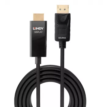 Cablu adaptor Lindy 5m DP la HDMI cu HDR DisplayPort HDMI