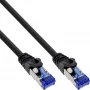 Cablu patch InLine armat, U/FTP, Cat.6A, negru, 25 m
