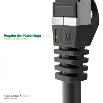 Cablu patch InLine SF/UTP Cat.5e albastru 20 m