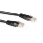 Cablu patch ACT negru 20 metri U/UTP CAT5E cu conectori RJ45