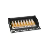 Patch Panel InLine Cat.6 8 porturi desktop negru RAL9005