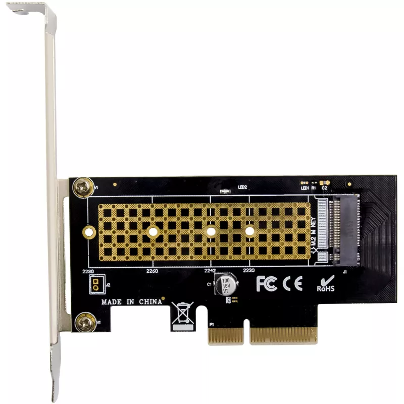Placă de interfață internă M.2 InLine 76660V PCIe 4 Gbit/s