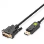 Cablu Techly DisplayPort la DVI pentru monitor 2 m ICOC DSP-C-020