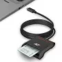 Cititor de carduri smart eID extern ACT USB-C, negru
