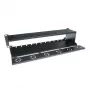 Panou de fibră optică ACT High Density 2HE pentru 12 casete MTP®-MPO / plăci adaptoare keystone