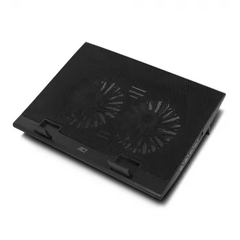 Suport de răcire pentru laptop ACT AC8105, până la 17,3 inch, 2500 rot/min, negru
