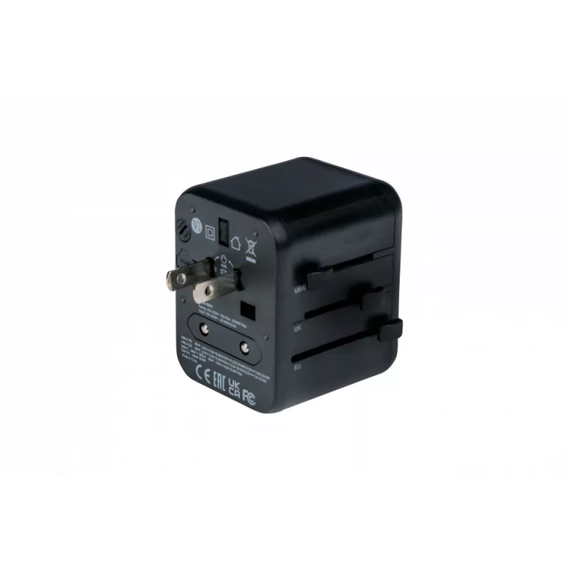Adaptor priză Verbatim 49544 universal negru