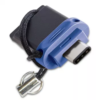 Verbatim Dual - Unitate USB 3.0 32 GB - USB-C / USB-A - Albastru