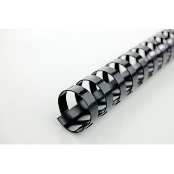 Piepteni de legare GBC CombBind 14mm A4 21R, negru, 125 file, policlorură de vinil (PVC), A4, 1,4 cm, 590 g