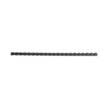 Piepteni de legare GBC CombBind 14mm A4 21R, negru, 125 file, policlorură de vinil (PVC), A4, 1,4 cm, 590 g