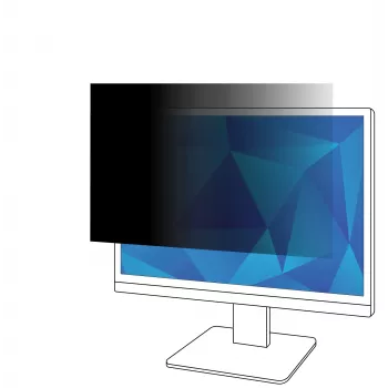 3M Filtru de confidențialitate pentru monitor 24 inch, 16:9, PF240W9B, 61 cm (24 inch), 16:9, monitor, filtru de confidențialitate fără ramă, lucios / mat, antireflex